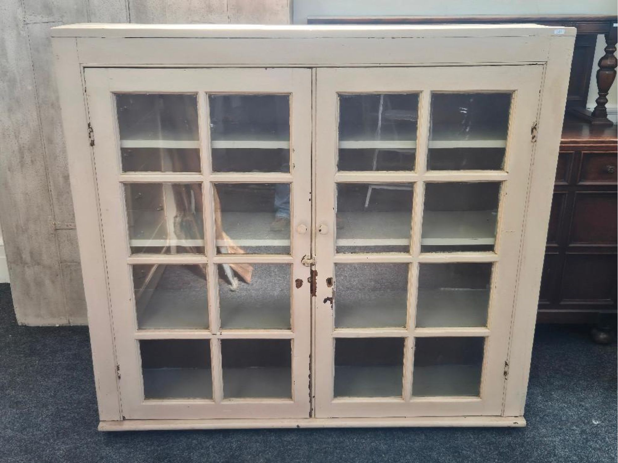 Victorian Painted Pine Cabinet